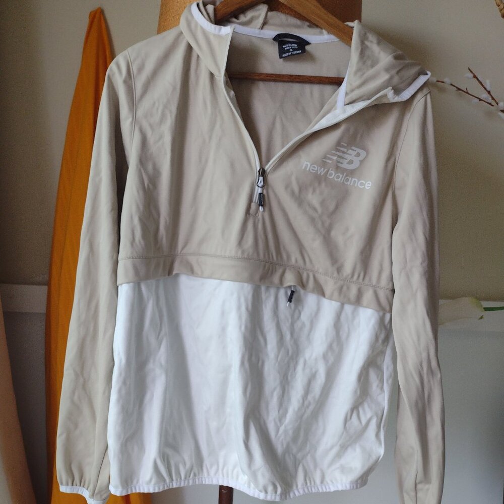 New balance duo color jacket zip